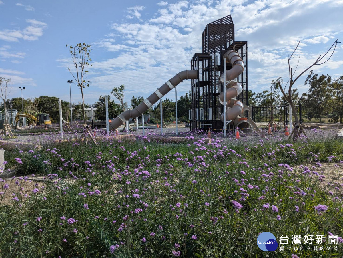 台南鹽水公20公園特色遊戲場　預計今年兒童節前完工啟用